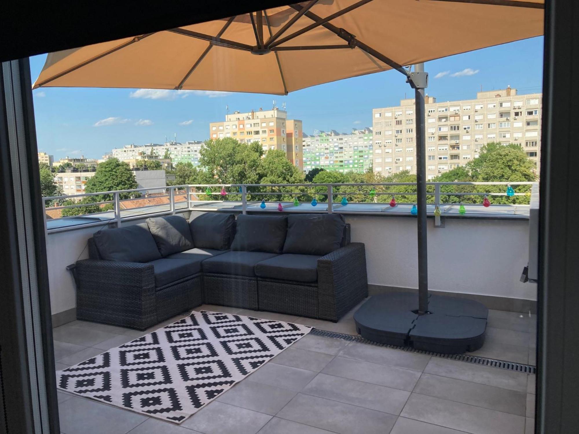 Buda Panorama Terrace Apartment Budapest Eksteriør billede